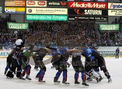 DEL - ERC Ingolstadt - Kölner Haie 6:3 - Jubel Tanz vor den Fans