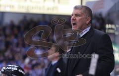 DEL - ERC Ingolstadt - Iserlohn Roosters - Bob Menno auf der Trainerbank