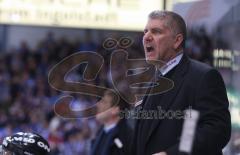 DEL - ERC Ingolstadt - Iserlohn Roosters - Bob Menno auf der Trainerbank