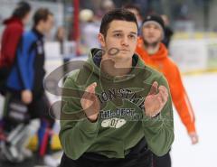 DEL - ERC Ingolstadt - Augsburg Panther - Stephan Daschner bei der Ehrenrunde