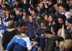 DEL - ERC Ingolstadt - Krefeld Pinguine - 2:7 - Fans Jubel