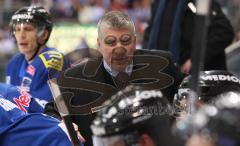 DEL - ERC Ingolstadt - Iserlohn Roosters - Bob Menno auf der Trainerbank