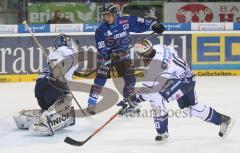 DEL - ERC Ingolstadt - Iserlohn Roosters - 7:1 - Thomas Greilinger im Angriff vor dem Tor