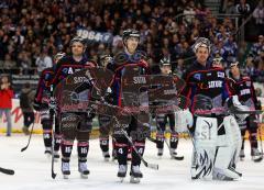 DEL - ERC Ingolstadt - Adler Mannheim - Fans Jubel Team