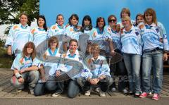 DEL - ERC Ingolstadt - Saisoneröffnungsfeier - Die Damen Mannschaft des ERC Ingolstadt
