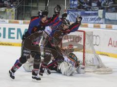 DEL - ERC Ingolstadt - Augsburg Panther - Tor 1:1 Ausgleich durch Bob Wren