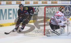 DEL - ERC Ingolstadt - DEG Düsseldorf - 5:2 - Thomas Greilinger im Angriff