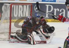 DEL - ERC Ingolstadt - Köln 5:4 - Torwart Goalie Ilpo Kauhanen