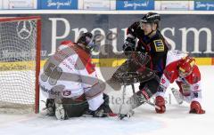 DEL - ERC Ingolstadt - Hannover - Matt Hussey gefährlich vom Tor