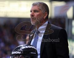 DEL - ERC Ingolstadt - DEG Düsseldorf - 5:2 - Trainer Bob Menno an der Bande