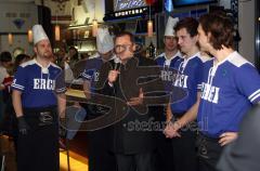 ERC Ingolstadt - 2. Pantherdinner für Fans - Rudi Hofweber startet das zweite Pantherdinner mit den Profis