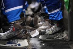 DEL - ERC Ingolstadt - Hamburg Freezers - Ersatzbank Schlittschuhe Kufen