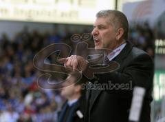 DEL - ERC Ingolstadt - Iserlohn Roosters - Bob Menno auf der Trainerbank