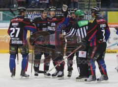 DEL - ERC Ingolstadt - Adler Mannheim - Tor Jubel