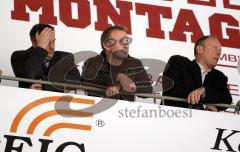 DEL - ERC Ingolstadt - Hannover - Sven Zywitza, Elmar Ziegelmayer und Jimi Boni