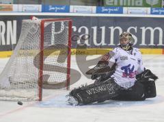 DEL - ERC Ingolstadt - Frankfurt Lions Sieg im Viertelfinale - Torwart Ian Gordon