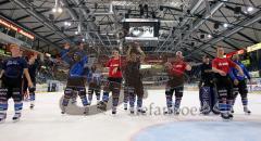 DEL - ERC Ingolstadt - Berlin - Siejgubel der Panther für die Fans