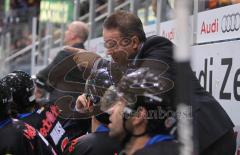 DEL - ERC Ingolstadt - Adler Mannheim - Trainer Rich Chernomaz