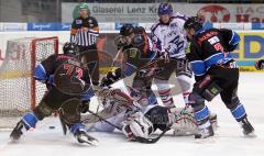 DEL - ERC Ingolstadt - Adler Mannheim - Tor Bryce Lampman in der Mitte Tor