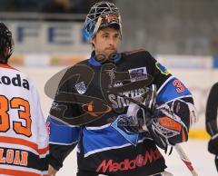 DEL - ERC Ingolstadt - Wolfsburg - Ian Gordon nach dem Spiel