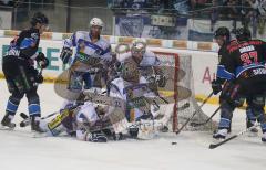 DEL - ERC Ingolstadt - EHC München 2:3 - Eng vor dem Tor Rick Girard