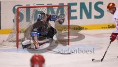 DEL - ERC Ingolstadt - Hannover Scorpions 7:2 - Ian Gordon im Tor