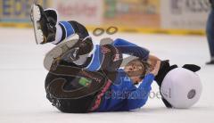 DEL - ERC Ingolstadt - Hannover Scorpions 7:2 - Bruno St. Jacques tanzt für die Fans Breakdance