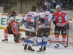 DEL - ERC Ingolstadt - Hamburg - Der Puck ist drin, Chartier 1:0 und Matt Hussey