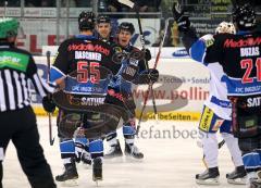 DEL - ERC Ingolstadt - EHC München - Tor 1:0 Joe Motzko jubelt