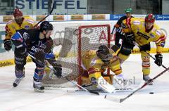 DEL - ERC Ingolstadt - DEG Düsseldorf - Matt Hussey am Tor