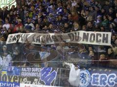 DEL - ERC Ingolstadt - Iserlohn - Die Fans beschimpfen Christoph Gawlik