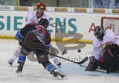 DEL - ERC Ingolstadt - Hannover Scorpions 7:2 - Petr Fical vor dem Tor