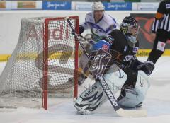 DEL - ERC Ingolstadt - EHC München - Torwart Markus Janka in seinem Debüt