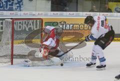 DEL - ERC Ingolstadt - Hamburg Freezers 1:0 - Rick Girard am Tor