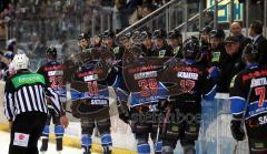 DEL - ERC Ingolstadt - Eisbären Berlin Playoff - Torjubel Christoph Gawlik erzielt das 2:3