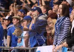 DEL - ERC Ingolstadt - Eisbären Berlin Playoff - Die Fans bangen in den letzten Minuten