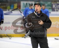 DEL - ERC Ingolstadt - Vorbereitungstraining - Trainer Greg Thomson