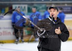 DEL - ERC Ingolstadt - Vorbereitungstraining - Trainer Greg Thomson