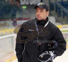 DEL - ERC Ingolstadt - Erstes Training - Trainer Greg Thomson