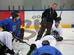 DEL - ERC Ingolstadt - Erstes Training des neuen Trainers Rich Chernomaz