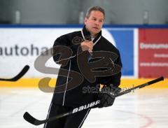 DEL - ERC Ingolstadt - Erstes Training des neuen Trainers Rich Chernomaz