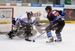 Vorbereitung - ERC Ingolstadt - Zagreb - Matt Hussey im Alleingang scheitert am Goalie