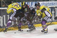 DEL - ERC Ingolstadt - Krefeld Pinguine - Bedrängnis Petr Fical