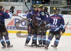 DEL - ERC Ingolstadt - Eisbären Berlin 4:5 n.P. - Tor Jubel Prestin Ryan