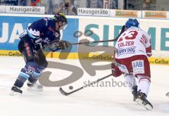 DEL - ERC Ingolstadt - Augsburger Panther 4:3 - links Rick Girard