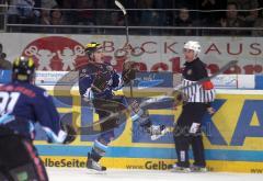 DEL - ERC Ingolstadt - Hannover Scorpions - 3:0 - Tyler Bouck Tor Jubel 2:0