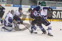 DEL - ERC Ingolstadt - Hamburg Freezers - Jared Ross vor dem Tor