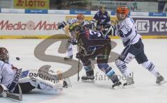 DEL - ERC Ingolstadt - Isrlohn Roosters - Rick Girard erzeilt das 4:1