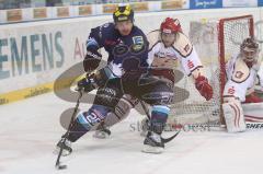 DEL - ERC Ingolstadt - Hannover Scorpions - Timmy Pettersson am Tor