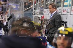 DEL - ERC Ingolstadt - Eisbären Berlin 4:5 n.P. - ratlos Trainer Rich Chernomaz